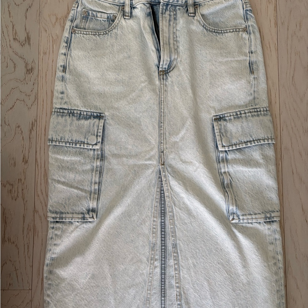 Pistola Light Blue Denim Skirt